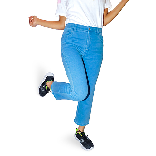 Buy Womens Ice Blue Cotton Blend Clean Look Bell Bottom Style Flared Denim  Jeans (Ice Blue, Size 28) Online at Best Prices in India - JioMart.